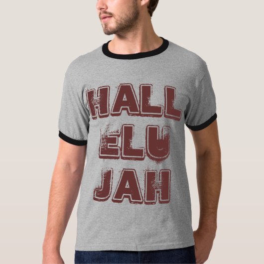 HALLELUJAH T-SHIRT (Voorkant)
