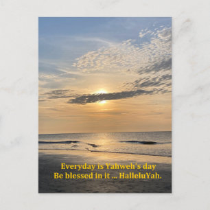 HalleluYah zonsopgang briefkaart
