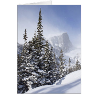 Hallett Peak en mars