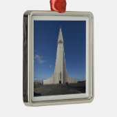 Hallgrímskirkja Metalen Ornament (Rechts)
