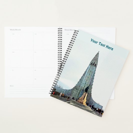 Hallgrímskirkja, Reykjavik (Devant avec enveloppe)