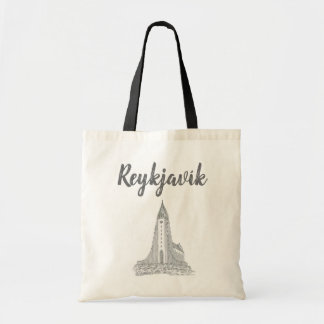 Hallgrímskirkja, Reykjavik, IJsland Tote Bag