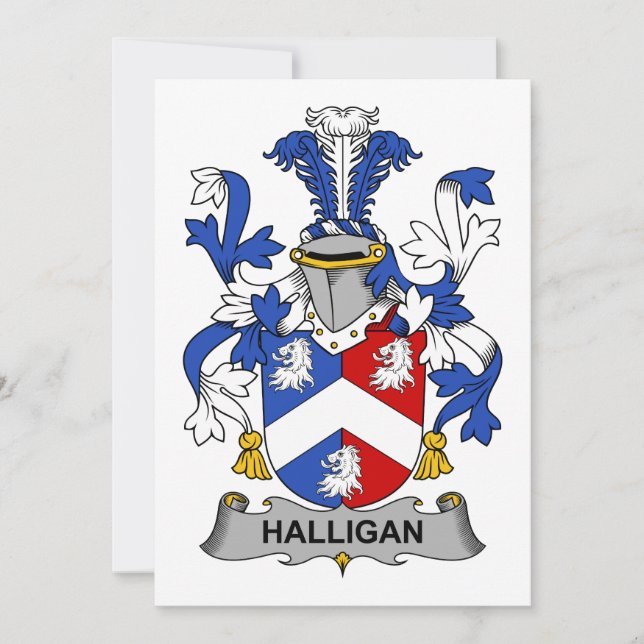 Halligan Family Crest (Voorkant)