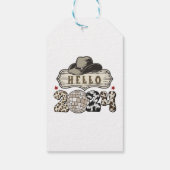Hallo 2024 Western Cadeaulabel (Achterkant)