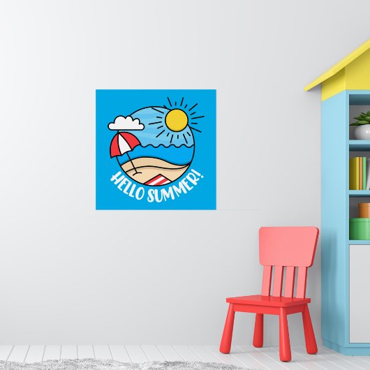 HALLO 2 POSTER (Kinderkamer 1)