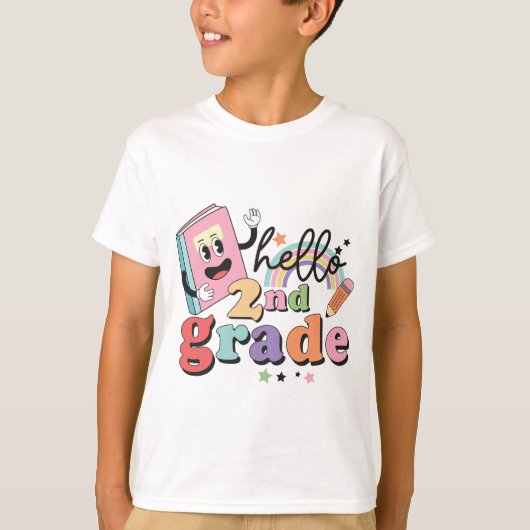 hallo 2e graad t-shirt (Voorkant)
