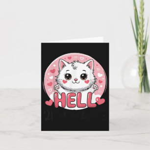 Hallo 2e klas Schattigee kat voor meisjes terug na Kaart