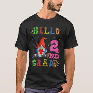 hallo 2e klas weer naar school t-shirt