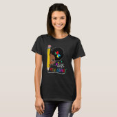 hallo 4de Graad Team vierde Grade terug naar Sch T-shirt (Voorkant volledig)