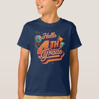 Hallo 4e graad | door Asarteon T-shirt