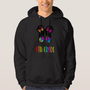 Hallo 4e Vierde Klas Rommelige Knot Terug Naar Sch Hoodie