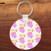 Hallo 5 sleutelhanger (Voorkant)