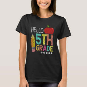 Hallo 5e klas Docententeam Vijfde klas team Gi T-shirt