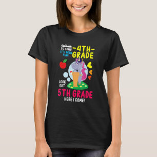 Hallo 5e klas leraar student terug naar school Uni T-shirt