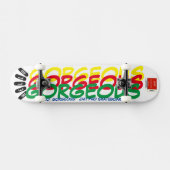 hallo 7 3/4-inch skateboard van GORGEOUS (Horizontaal)