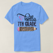 hallo 7e graad van het team t-shirt (Design voorkant)