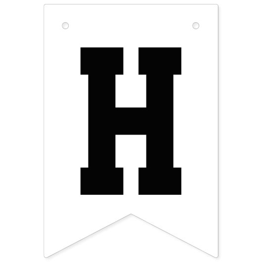 Hallo Aangepast Modern Afstuderen Photo Afstuderen Vlaggetjes (Tweede vlag)