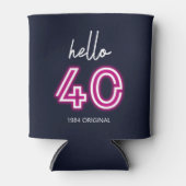 Hallo Aangepaste Neon Blikjeskoeler (Voorkant)