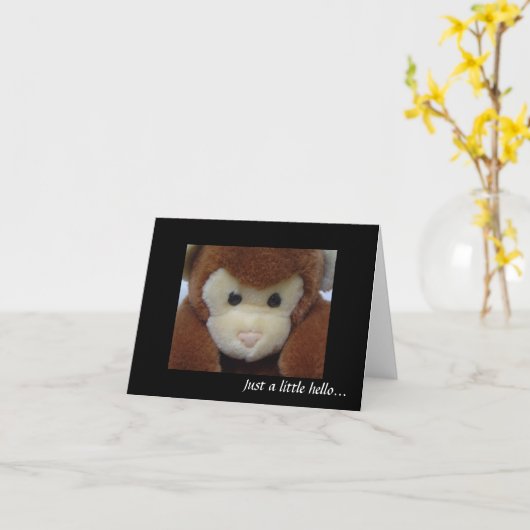 Hallo Aap Kaart (Gele Bloem)