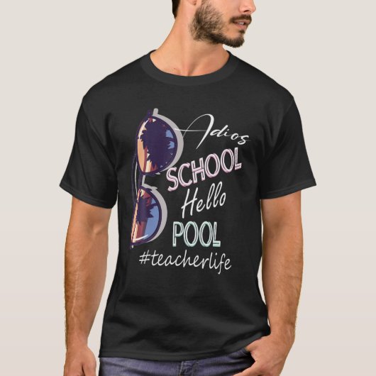 Hallo Adios School T-shirt (Voorkant)
