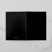 Hallo Afstuderen Afscheid 3e klas Folie Wenskaart (Buiten Laag)