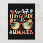 Hallo Afstuderen Vaarwel 11e Grade Briefkaart (Voorkant)