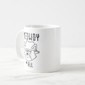 Hallo allemaal, miauw koffiemok (Voorkant links)
