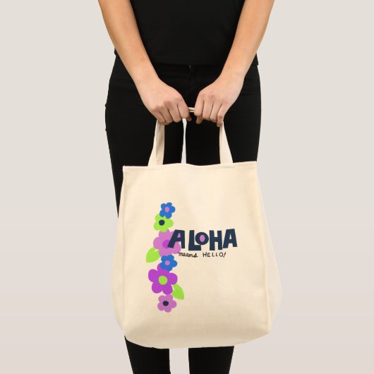 Hallo Aloha Means Tote Bag (Voorkant (product))
