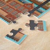 hallo Amsterdam Holland Legpuzzel (Zijkant)