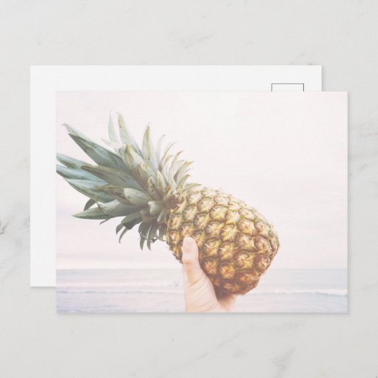 hallo ananas briefkaart (Voorkant / Achterkant)