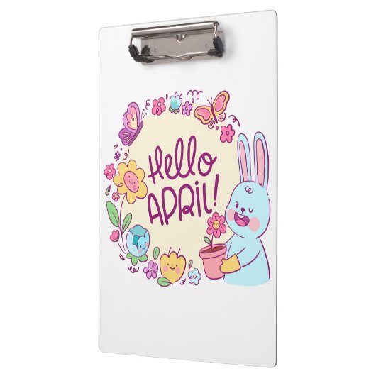 hallo april klembord (Links)