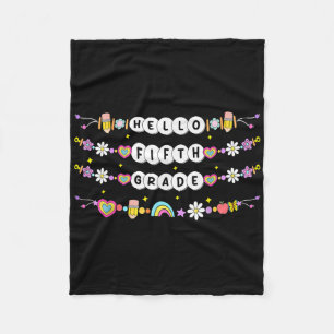 Hallo armbanden voor vriendschap in de vijfde klas fleece deken
