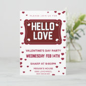 Hallo Aroma van Liefde Koffie Bubbels Kaart (Staand voorkant)