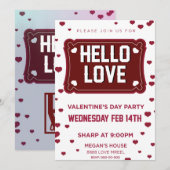 Hallo Aroma van Liefde Koffie Bubbels Kaart (Voorkant / Achterkant)