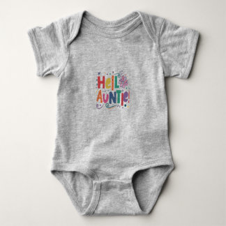 Hallo Auntie baby kostuum Romper