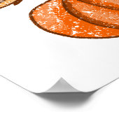 Hallo Autumn Pumpkin Poster (Hoek)