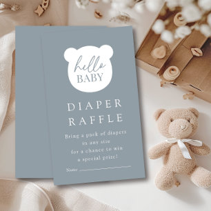 Hallo Baby Beer Luier Raffle Informatiekaartje