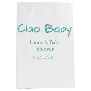 hallo baby blauw groene pastel baby shower naam da medium cadeauzakje