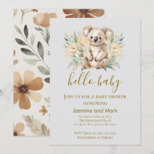 Hallo Baby Boho Neutrale Koala Beer
