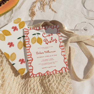 Hallo Baby Citroen Baby Shower Uitnodiging