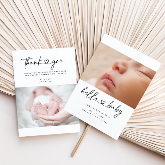 hallo Baby de Kaart van het Manuscript van het Har