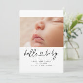 hallo Baby de Kaart van het Manuscript van het Har (Staand voorkant)