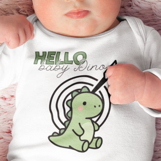 Hallo Baby Dino Romper