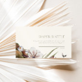 HALLO BABY | Herfst Botanische Luier Raffle Game Informatiekaartje