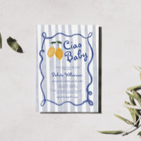 Hallo Baby Lemon Boys Baby shower