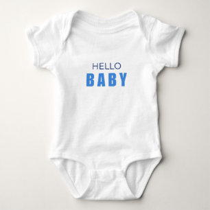 Hallo Baby Minimal jongens Baby Body Romper