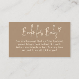 Hallo Baby Minimalistisch Genderneutraal Boekverzo Informatiekaartje