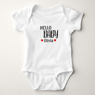 Hallo Baby Olivia Rode Harten Romper