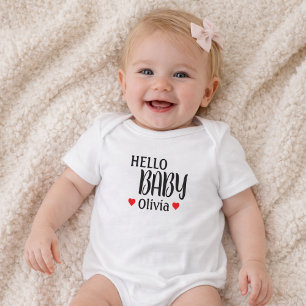 Hallo Baby Olivia Rode Harten Romper