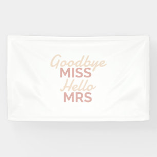 Hallo Bachelorette Party Vaarwel Miss Spandoek